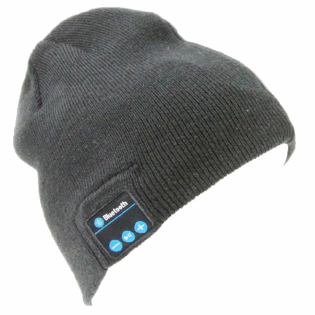 Winter Warm Beanie Knitted Headphone Music Hat with Wireless Bluetooth