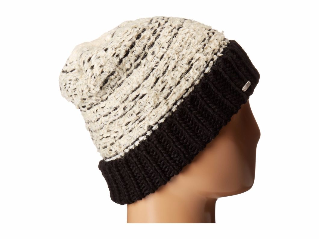 BSCI Audit Winter Slouch Beanie Rolled Cuff Knitted Warm-Hat Wholesale