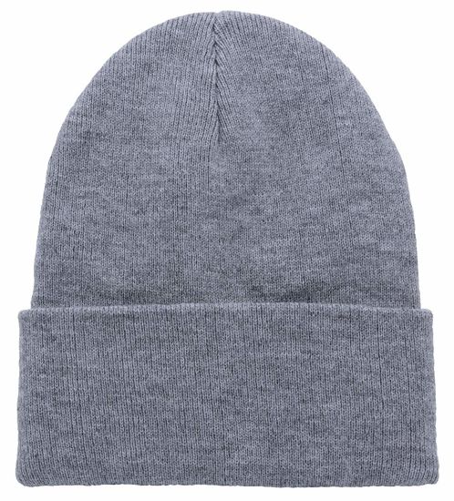 Wholesale Custom Unisex Cuffed Blank Plain Skull Knitted Mans Beanie Hat