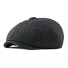Winter Warm Traditional Newsboy IVY Striped Beret Woolen Hat