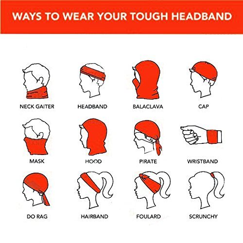 BSCI Audit Acrylic Multi Scarf Snood Neck Head Wear Bandanas Snood Cap Warmer Tube Mas Sports Snood
