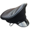 Custom Black PU Leather Performance Officer Military Peak Cap