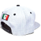 BSCI Audit Custom Adjustable Mexico Flag Embroidered Visor Snapback Cap