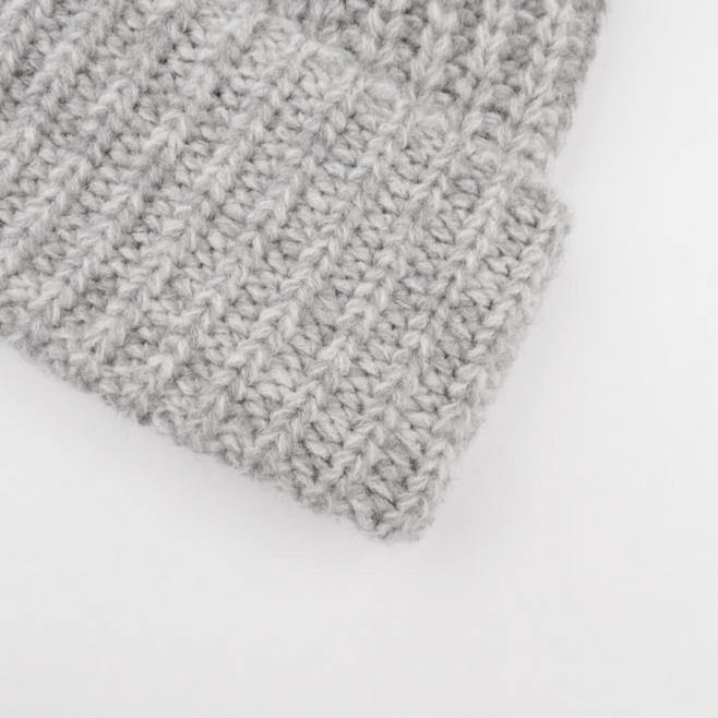 Acrylic Custom Striped Soft Warm Beanie Knitting Hat for Man Women