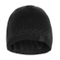 100% Soft Acrylic Custom Beanie Knitted Warm Black Hat Winter