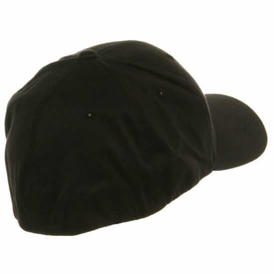 Sedex Audit 6-Panel Blank Wooly Twill Stretchable Fitted Baseball Cap