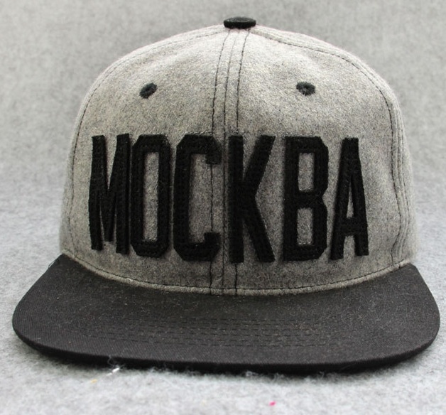 BSCI Audit Adjustable Leather Felt Snapback Applique Embroidery Cap