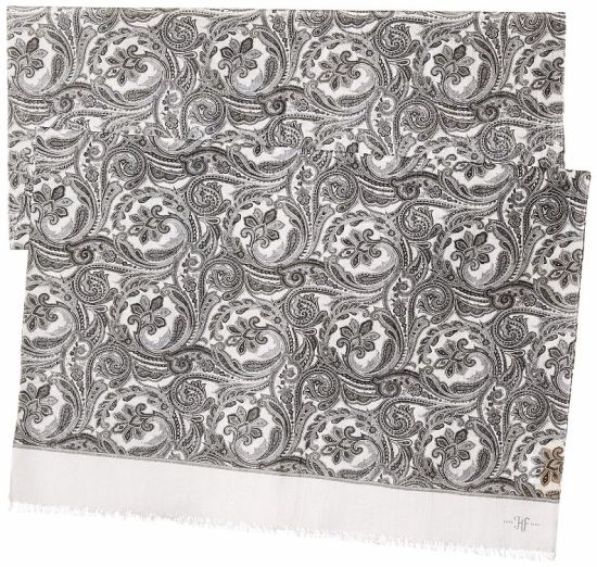 BSCI Audit Wool Silk Classic Luxury Custom Men′s Jacquard Scarf