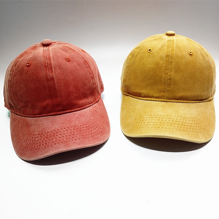 Unstructured Custom Low Profile Promotion Blank Washed Baseball Plain Cap