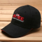 Promotional Embroidered Cotton 6-Panel Sports Denim Black Baseball Cap