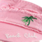 BSCI Audit Adjustable Strap Custom Running Embroidery Logo Pink Sun Visor Hat