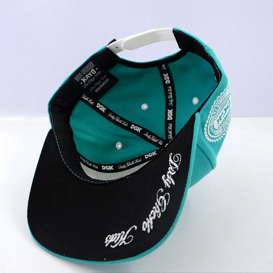 100% Cotton Adjustable Fashion 3D Embroidery Custom Snapback Caps