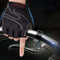 Cycling Mountain Bicycle Road Black Half Finger Anti-Slip Shock-Absorbing Breathable Unisex Glove