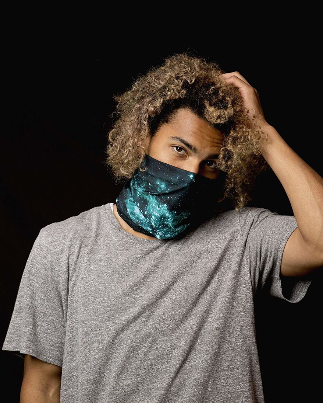 BSCI Audit 100% Polyester Sports Galaxy Face Mask Tube Bandana