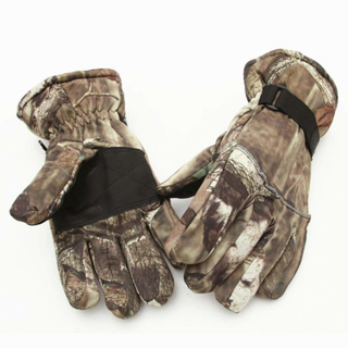 Custom Polyester Camouflage Touchscreen Hunting Glove for Shooting Driving Padding Climbing