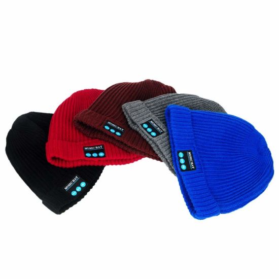 Winter Beanie Soft Music Headphone Hat Wireless Bluetooth Smart Cap