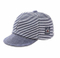 Wholesale Breathable Cotton Striped Sun Protection Bow Hat Custom Baby Baseball Cap
