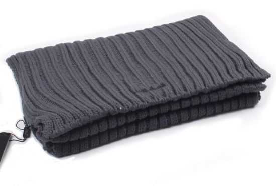 100% Acrylic Long Thick Cable Knit Wool Scarf Wool Knit Scarf