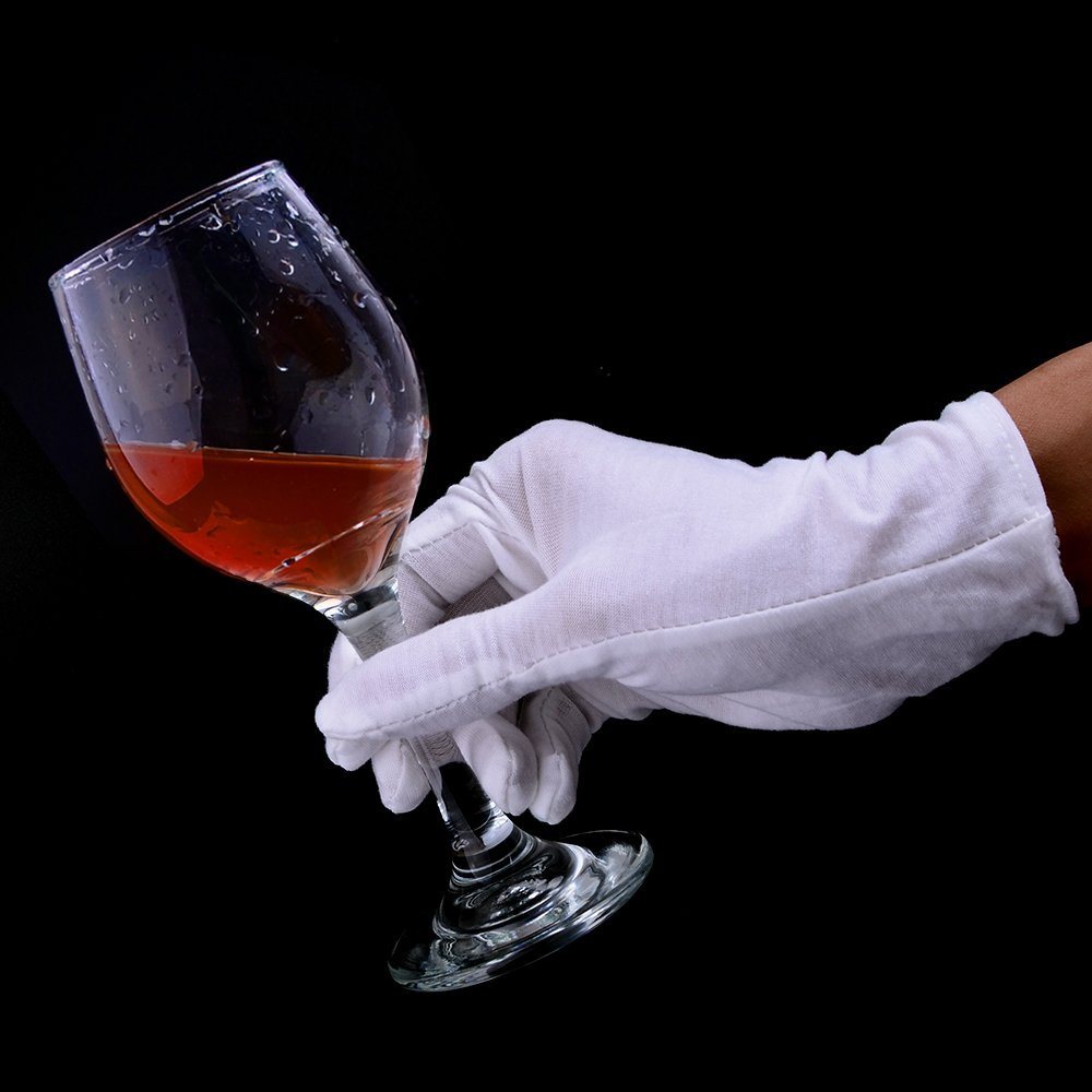 Custom Polyester Work Stretchable Lining Cotton Microfiber Gloves