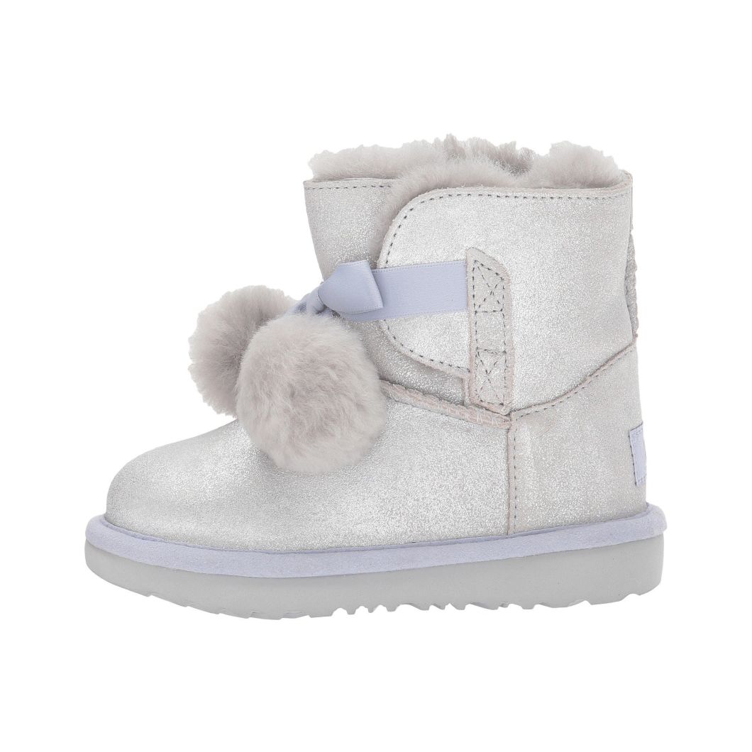 Sedex Audit Winter Factory Ankle Length Rabbit Fur Ball Decoration 2018 Winter Warm Ladies Snow Boots