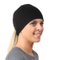 Fleece Blank Winter Beanie Ponytail Hat with 100% Polyester