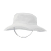 Embroidered Magic Tape Sun Protection Bucket Hat Without Brim