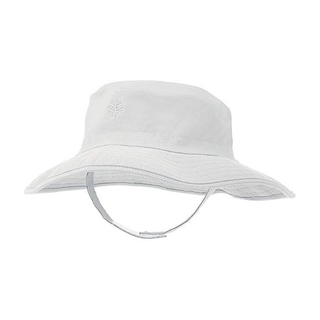 Embroidered Magic Tape Sun Protection Bucket Hat Without Brim