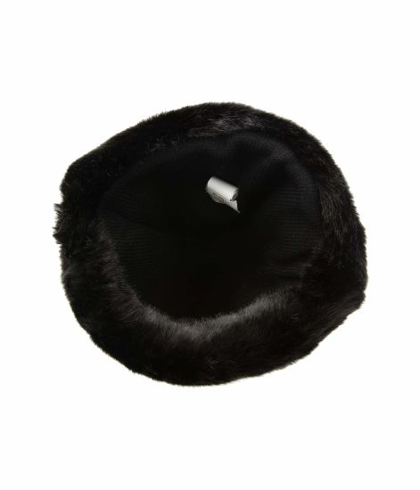 Adjustable Side Strings Faux Fur POM Beanie Mink Fur Hat