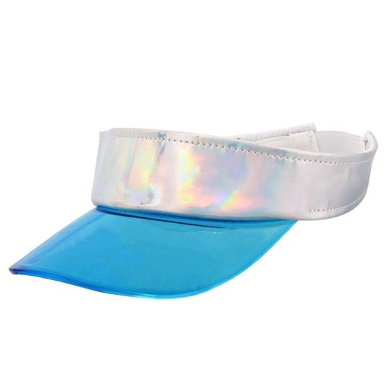 BSCI Audit Adjustable Sports Man Women Summer Elastic UV Plastic Visor Cap