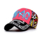 Wholesale 6-Panel Red Stylish 3D Embroidery Baseball Cap