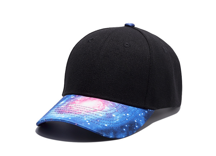 Wholesale Fashion Trendy Adjustable Custom Print 100% Polyester Baseball Cap