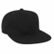 Custom Blank Twill Square Flat Visor 6 Panel Snapback Hat Wholesale