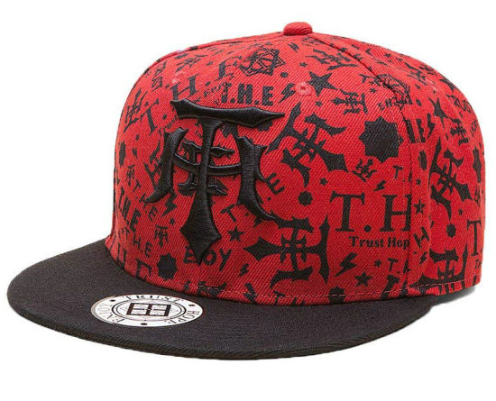 Promotional 3D Embroidery Print Sports Fashion Hip-Hop Snapback Hat Cap