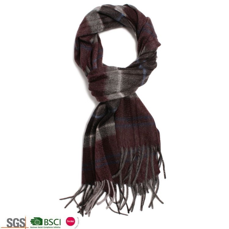 Classic Lattices Woolen Cashmere Pashmina Scarf Women's Fashion Turkey Scarf