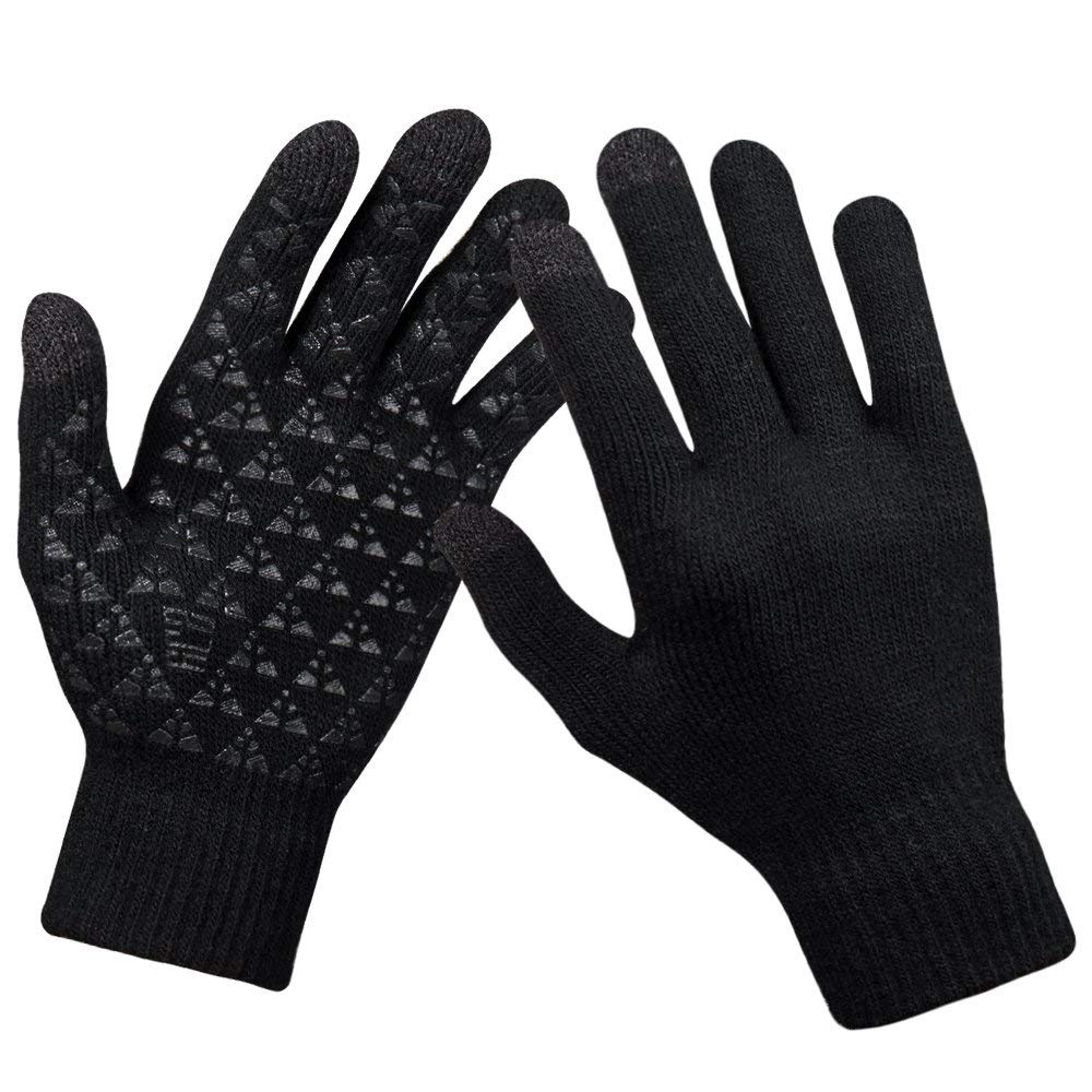 Winter Warm Knitted Windproof Smart Gloves Touchscreen Gloves