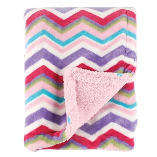 Printed 100% Polyester Double-Layer Baby Plush Double Fleece Blanket