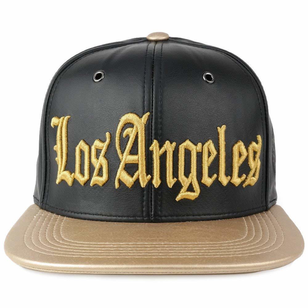 Sedex Audit Custom Los Angeles 3D Embroidered Leahter Snapback Cap