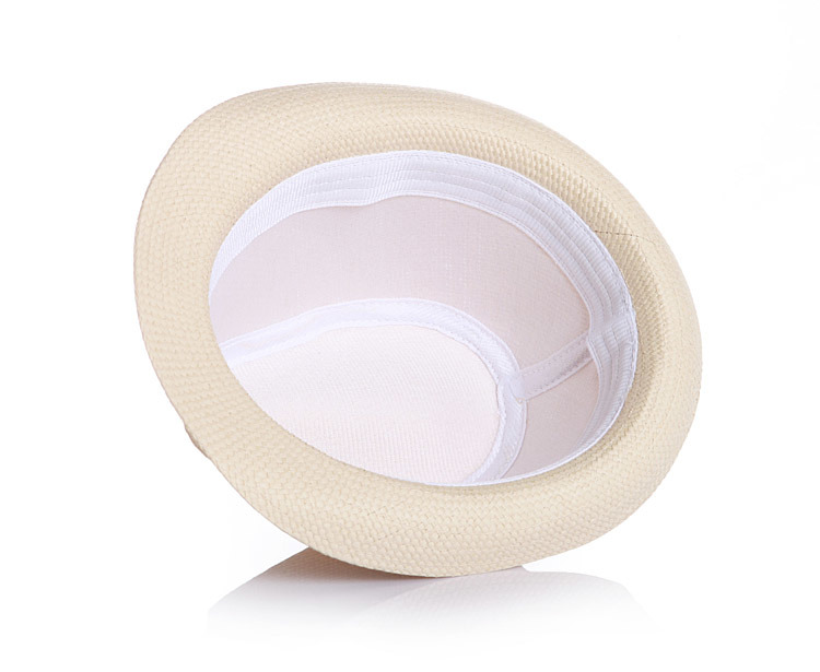 BSCI Audit Children Paper Bucket Summer Fashion Kids Straw Hat