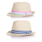 BSCI Audit Children Paper Bucket Summer Fashion Kids Straw Hat
