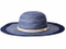 Wide Brim Beach Nautical Draw Cord Panama Straw Hat Beach