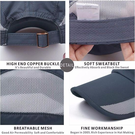 Custom Lightweight Quick Dry Breathable Running Mesh Hats Sports Cap