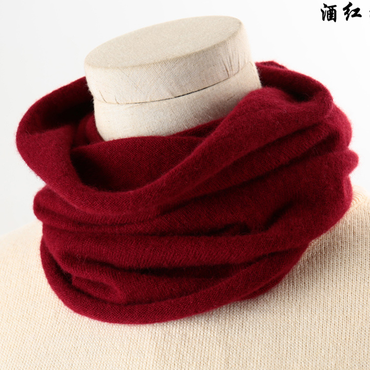 Custom Winter Blank Warm Knitted Crocheted Knit Cashmere Snood