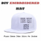 Wholesale 100% Cotton Embroidered Adjustable Custom Baseball Cap Hat Hiphop