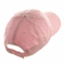 BSCI Audit Custom 6-Panel Unstructured Dyed Cotton Twill Pink Cap