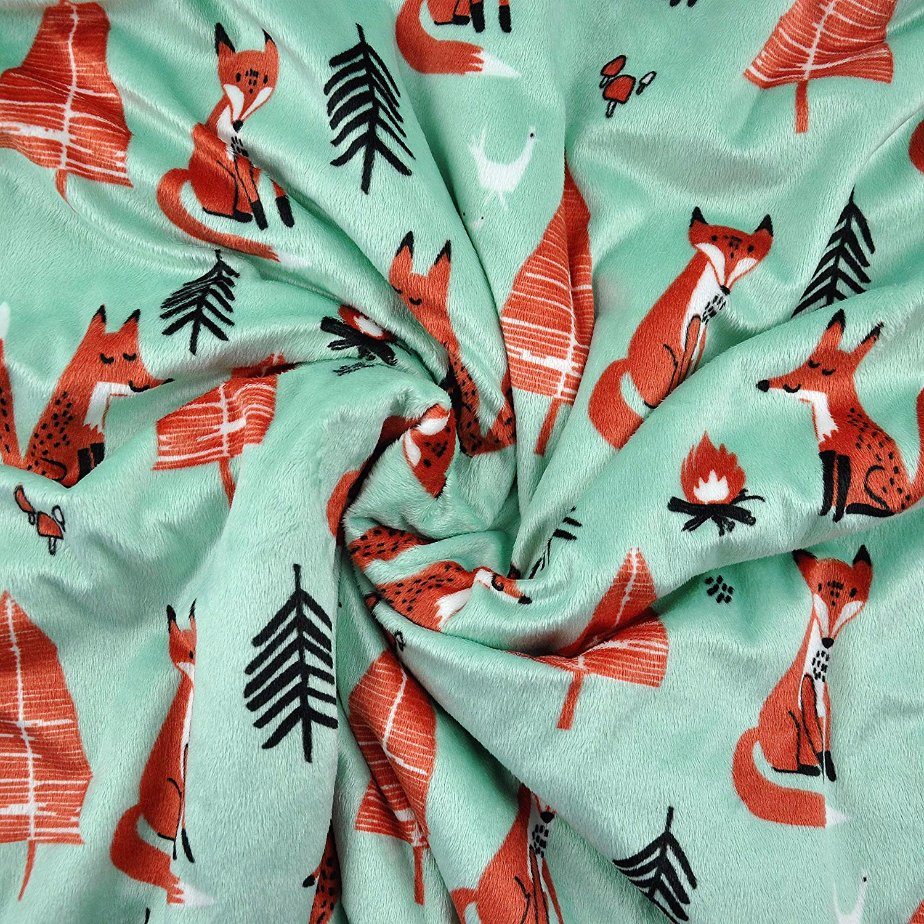 Wholesale Custom Rolled up 100% Polyester Plush Backing Sherpa Throw Fleece Baby Blanket for Toddler Baby Children