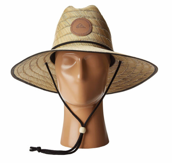Adjustable Breathable Lightweight Paper Straw Pierside Lifeguard Hat