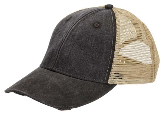 Sedex Audit Custom Cotton 6-Panel Trucker Pigment-Dyed Distressed Baseball Cap