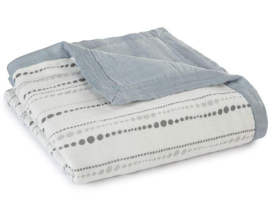 Custom Silky Soft Baby 100% Cotton Muslim Toddler Bamboo Blanket