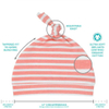 Organic Cotton Warm Beanie Breathable Newborn Hat for Toddler Kids