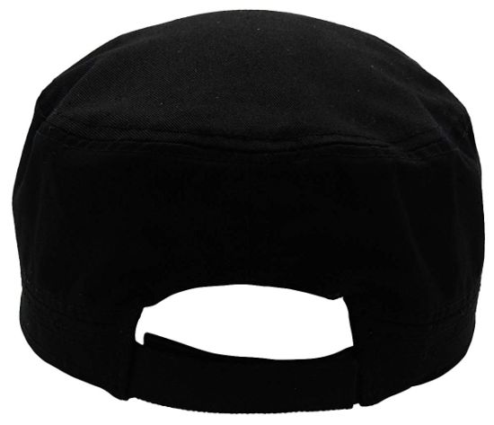 Custom Unisex Cotton Blank Baseball Cap Military Hat with Pocket